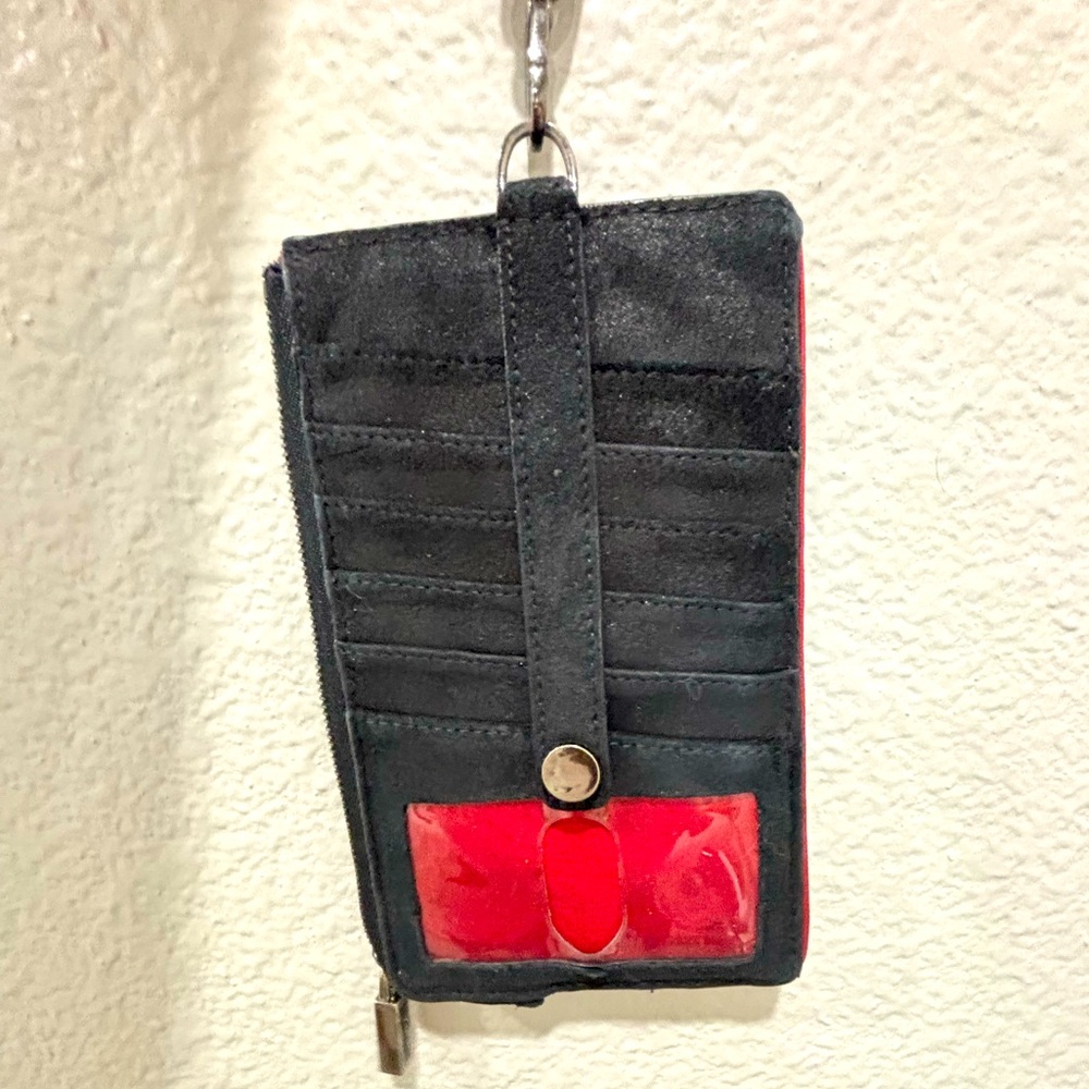 Hammitt Large Leather Black Wallet / Wristlet